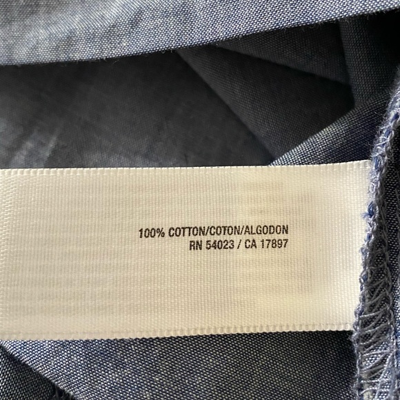 Old navy || Woman’s Blue 3/4 sleeves blouse Sz M - Picture 6 of 9